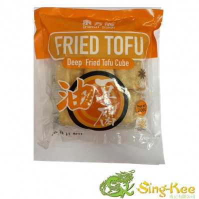 Oriental Dragon Deep Fried Tofu Cube 200g