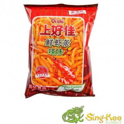 Oishi Prawn Crackers Spicy 40g