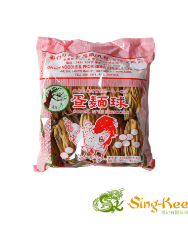 Green Pine Egg Noodle - Thick 454g