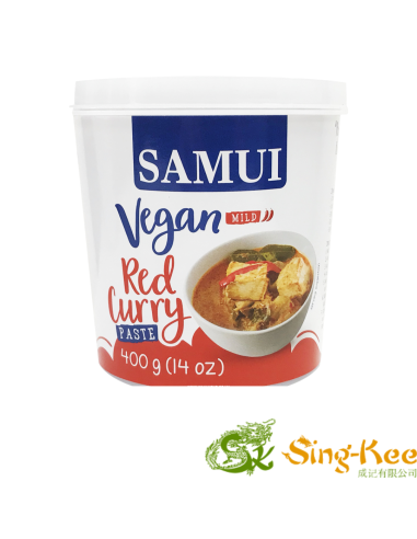 Samui Vegan Thai Red Curry Paste 400g