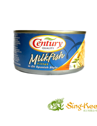 Century Milkfish (Bangus) Fillets in Oil Spanish Style 184g