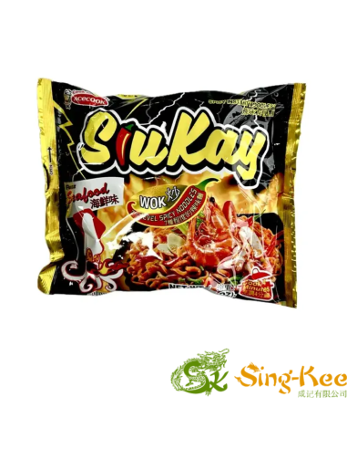 Siukay Spicy Instant Noodles- Seafood Flavour 127g