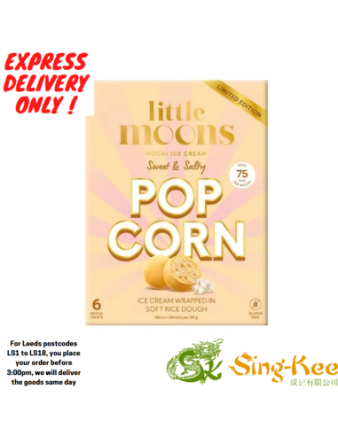 Little Moon Ice-cream Mochi - Pop Corn 32g*6